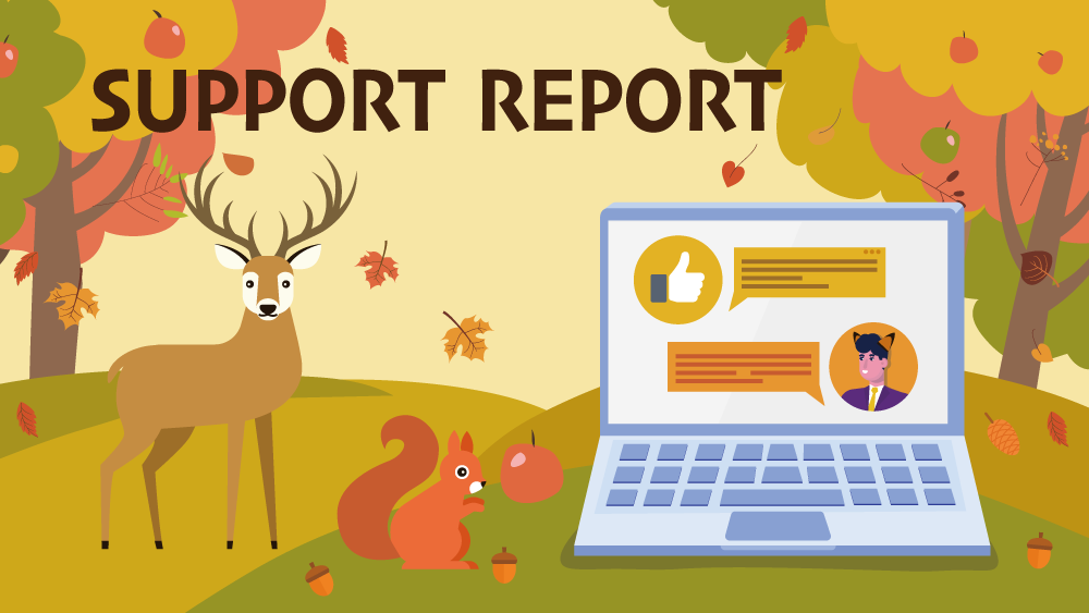 サポート実績10月号